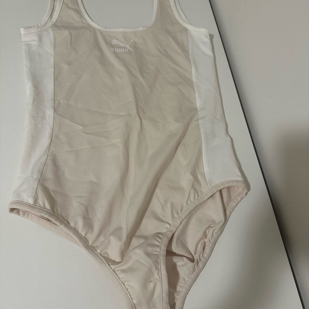 Puma Soft Cream and White Garment